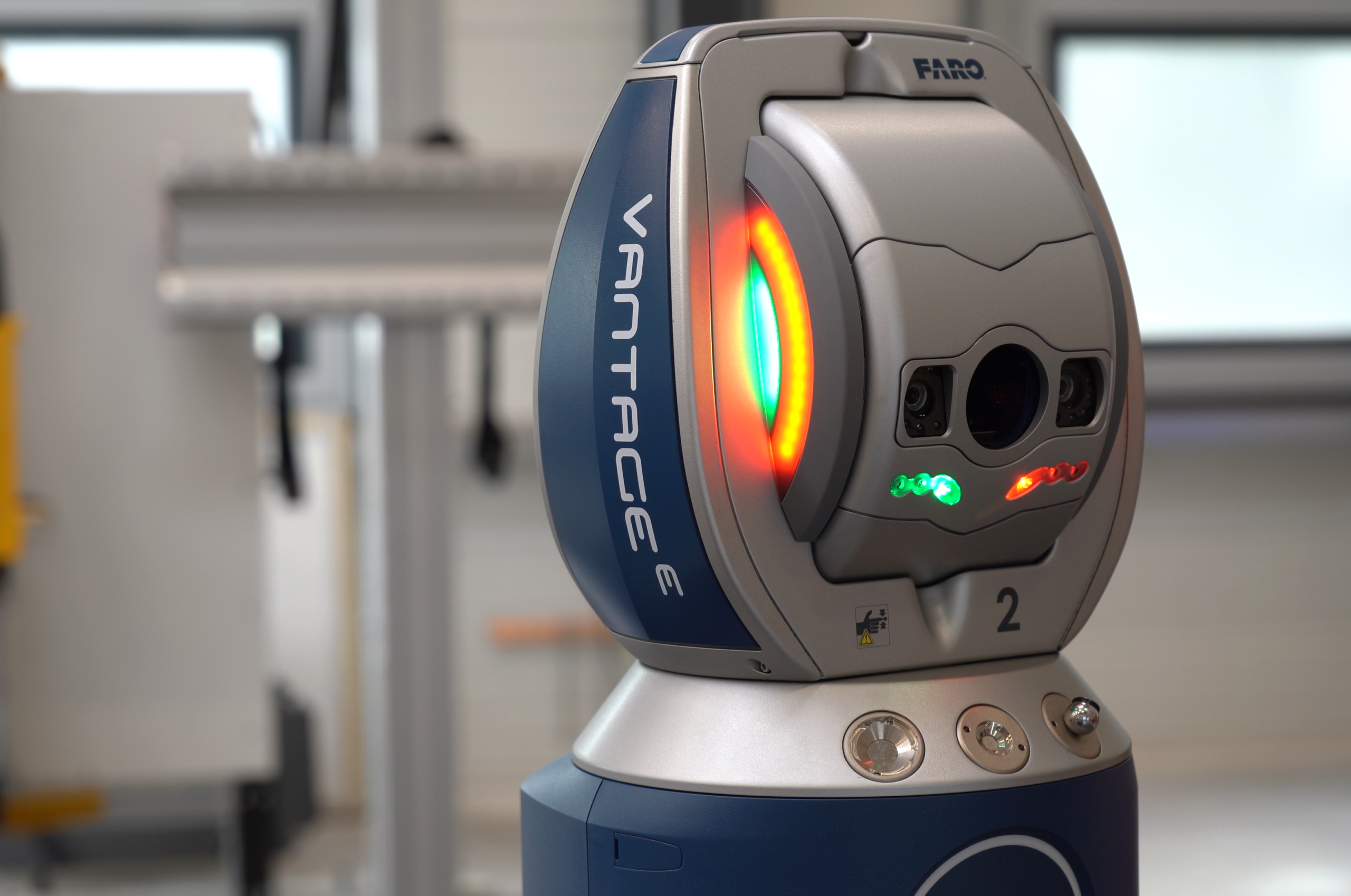 Vermessung Faro Vantage Tracker